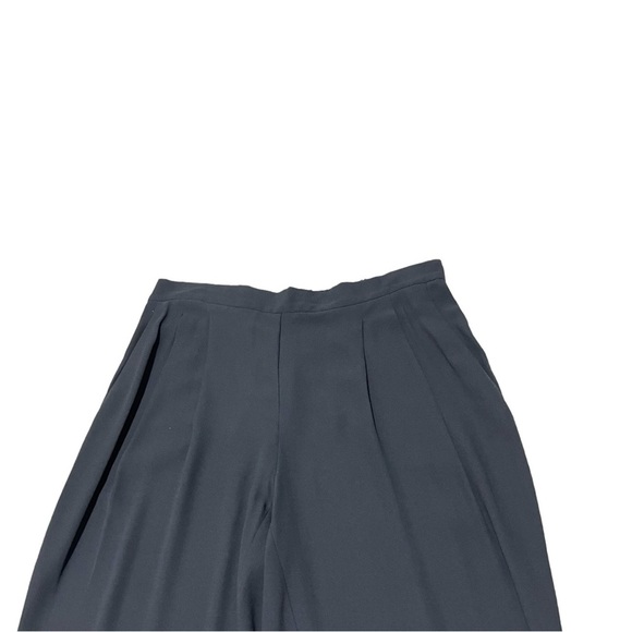 Eileen Fisher Silk Crepe Pull-On Jogger Pants w/ Ankle-Zip Size M - Picture 10 of 13